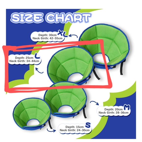 Kuoser Soft Dog Recovery Cone - Picture 6 of 15